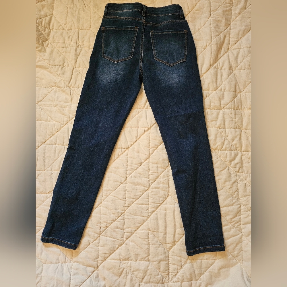 Wax Jean Women's  Blue Denim Jeans  Size 7/28 - Picture 2 of 6